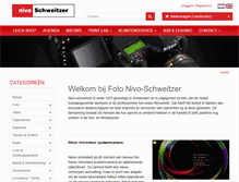 Tablet Screenshot of nivo-schweitzer.nl
